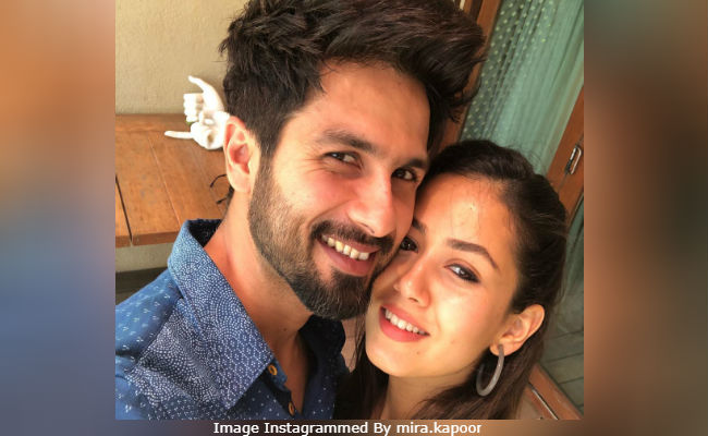 This Pic Of Shahid Kapoor And Mira Rajput Is Love, Actually. See Inside