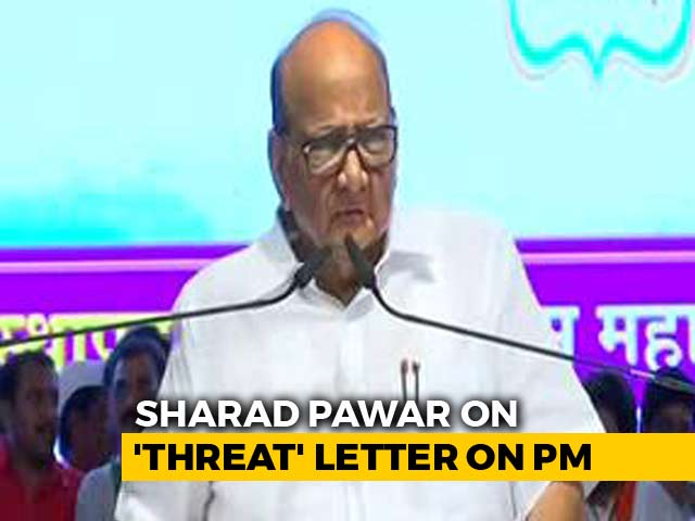 Amid Row Over PM Assassination Plot, Sharad Pawar Says It's For "Sympathy"