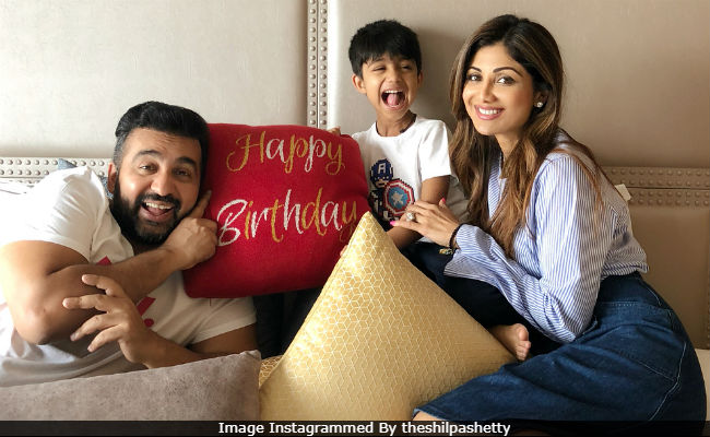Inside Shilpa Shetty's Family-Only Birthday Celebration. How Cute Is Viaan?