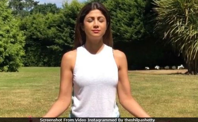 International Yoga Day: Shilpa Shetty Teaches Us The Simplest Yoga <i>Asana</i>. Take Notes