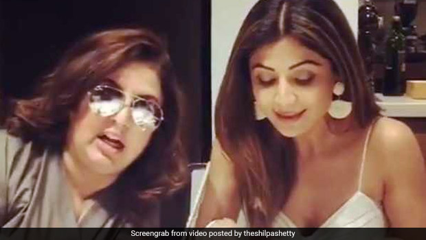 Watch: Farah Khan's Punny Banter During Shilpa Shetty's Sunday Binge!