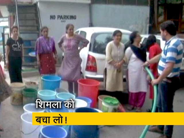 प्यास से तड़पती पहाड़ों की रानी शिमला