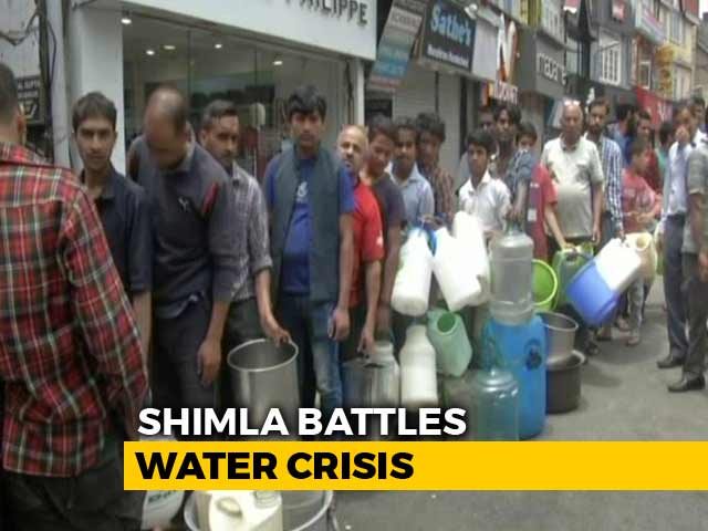 Shimla Battles Water Crisis, Locals Ask Tourists To Stay Away