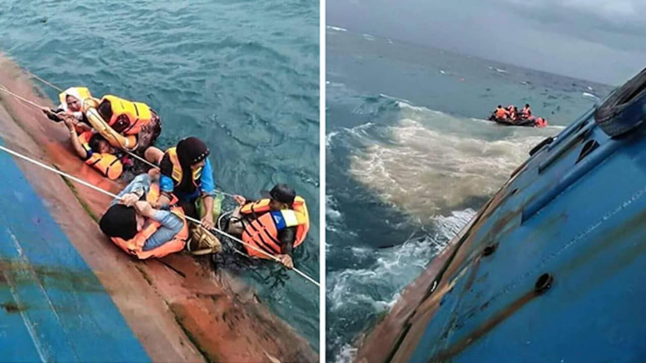 Days After Indonesia Boat Sinking 2 Survivors Found On Uninhabited Island