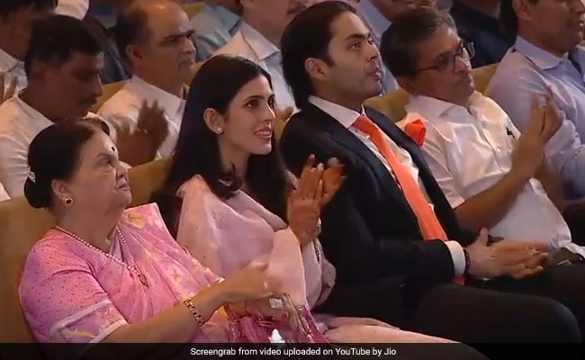 Shloka Mehta At Reliance Jio Event Days After Big Engagement Party