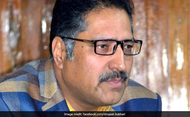"Shujaat Bukhari Braveheart Who Fought For Peace": Politicians Tweet