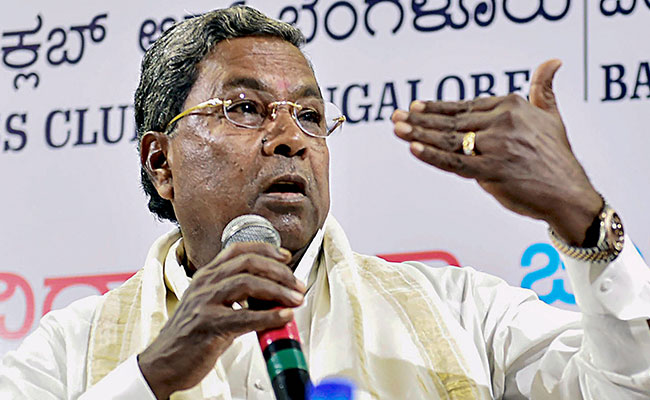 BJP MLAs Told Me "All Is Not Well" With BS Yeddyurappa Government: Siddaramaiah