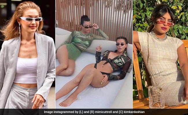 Skinny Glasses Are What You Will Be Wearing This Summer, Courtesy Priyanka Chopra, The Hadids And The Kardashians
