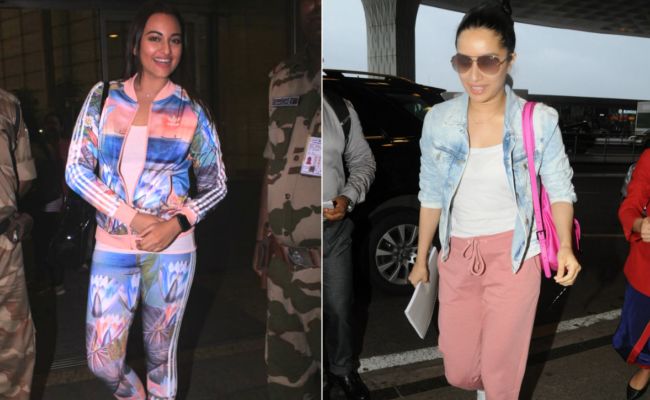 Sonakshi Sinha To Shraddha Kapoor: Chic Sportswear Is This Week's Favourite Airport Trend