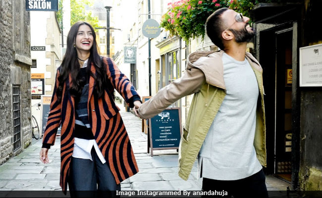 Sonam Kapoor And Anand Ahuja. Just Like This, Forever