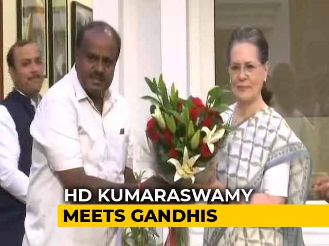 Let The Past Be History, Gandhis Said To HD Kumaraswamy At Meet Today