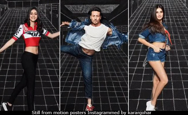 <I>Student Of The Year 2</I> Motion Posters: Ananya Panday, Tara Sutaria, Tiger Shroff Make School Fun Thrice Over
