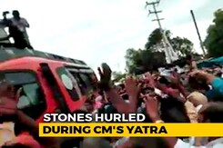 Stones Thrown At Shivraj Singh Chouhan's Vehicle In Congress Constituency Stones Thrown At Shivraj Singh Chouhan's Vehicle In Congress Constituency