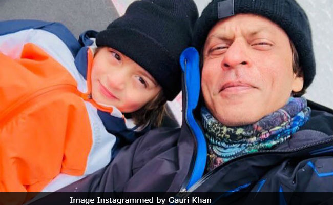 Father's Day: For Shah Rukh Khan This Note From Son AbRam 'Completes A Father's Life'