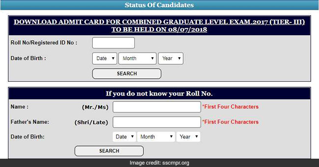 SSC CGL 2017 Tier 3 Admit Card Released; Download From SSC Regional Websites