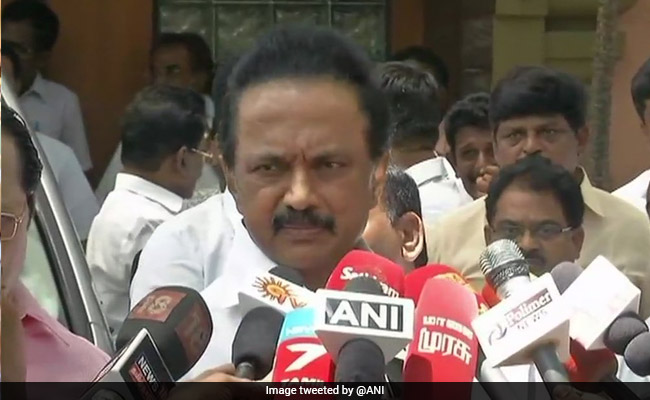 MK Stalin Levelling Corruption Charges Out Of "Frustration": AIADMK