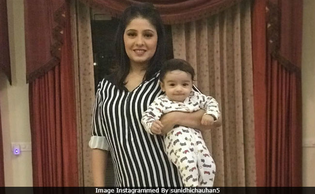 Singer Sunidhi Chauhan Shares First Pic Of Son
