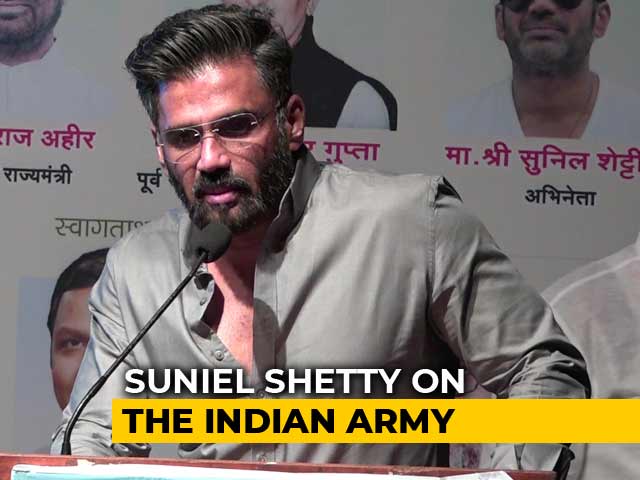 Suniel Shetty's Passionate Speech On The Indian Army