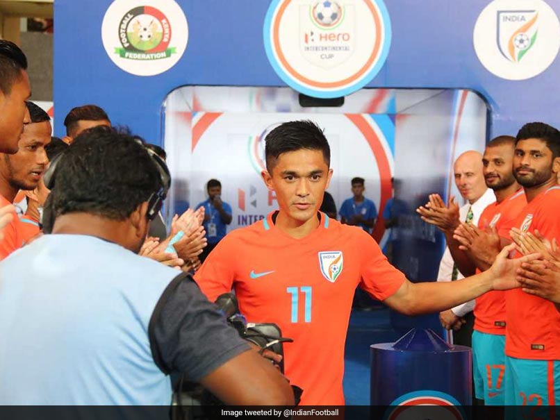 Sunil Chhetri Sends 'Thank You' Message To Fans, Says 'We'll Give Our Lives On The Pitch'