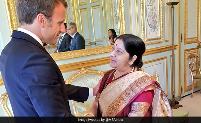 India, France To Build Strong Development Partnership: Ms Sushma Swaraj