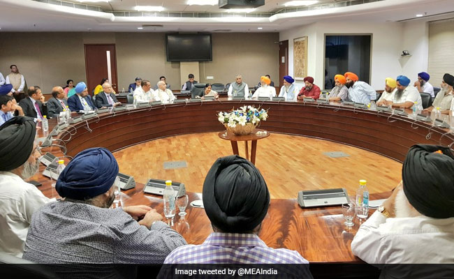 Sushma Swaraj Meets Families Of Those Killed In Afghan Terror Attack