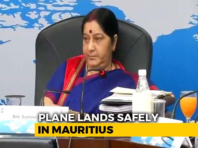 For 14 Minutes, Sushma Swaraj's Plane To Mauritius Was Untraceable