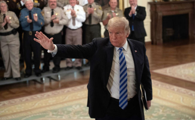 Donald Trump's Top Aides Scramble To Disavow Explosive "Resistance" Op-Ed