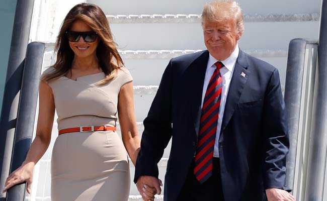 Brits Like Me A Lot, Says Donald Trump As He Arrives In UK Amid Protests