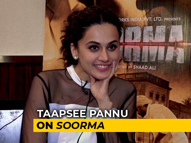 Taapsee Pannu On Her Upcoming Film <i>Soorma</i>