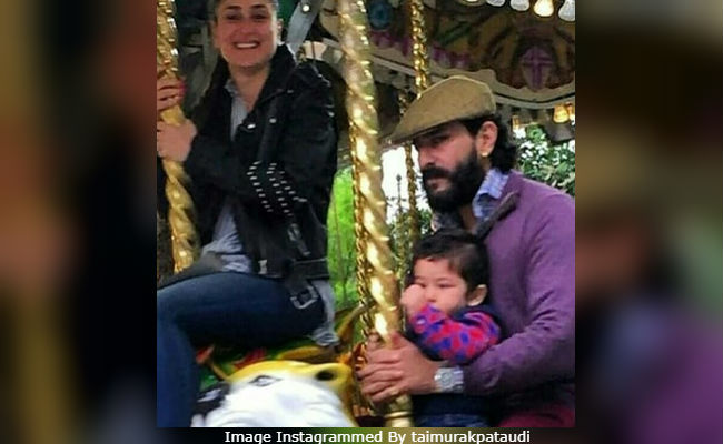 Some More Pics From Taimur, Kareena Kapoor And Saif Ali Khan's London Vacation