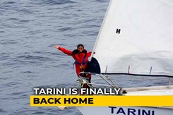 "Daring To Dream Big": The Successful All-Women Crew Of Tarini Returns "Daring To Dream Big": The Successful All-Women Crew Of Tarini Returns