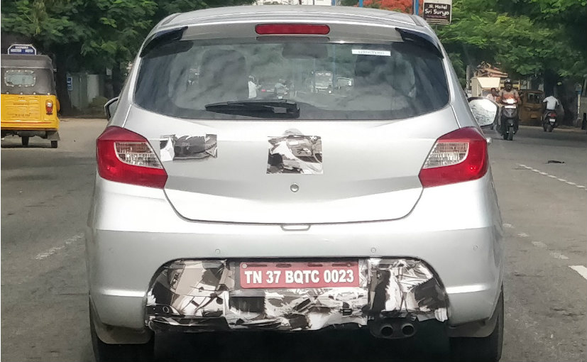 Tata Tiago JTP Spied Testing Again