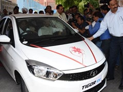 Tata Motors Hands Over Two Electric Tigor's To Madhya Pradesh Government