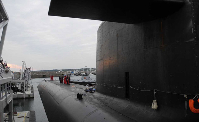 Baptism At Sea For First Women To Join France's Nuclear Subs