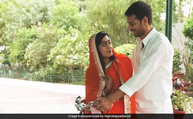 First Post-Wedding Picture of Tej Pratap, Wife Aishwarya Surfaces On Instagram
