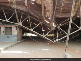 88-Year-Old Iconic Mississippi Aircraft Hangar Collapses In Hyderabad 88-Year-Old Iconic Mississippi Aircraft Hangar Collapses In Hyderabad