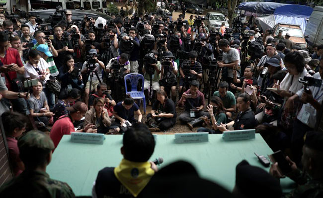 Foreign Volunteers Join Rescue Efforts For Boys Trapped In Thai Cave