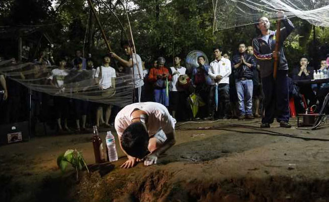 "Come Home": Crying Parents Outside Cave Where 12 Children Are Trapped