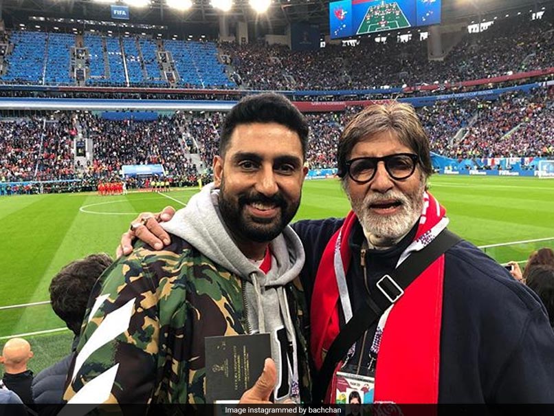 World Cup 2018: Amitabh Bachchan And Mukesh Ambani Spotted At Semi-Finals