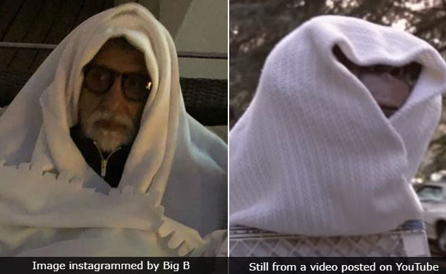 Amitabh Bachchan Wraps Up Warm In Cold Russia Just Like ET (As In The Extra-Terrestrial)