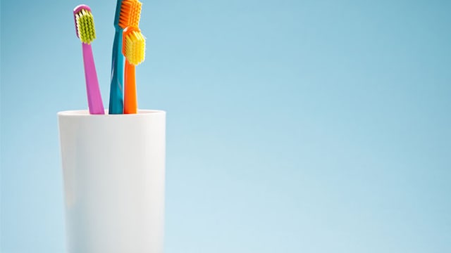 Oral care: Encourage your kids to brush twice a day to prevent cavities
