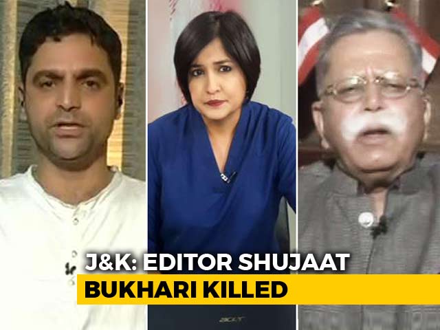 Journalist Shujaat Bukhari's Killing Shocks India