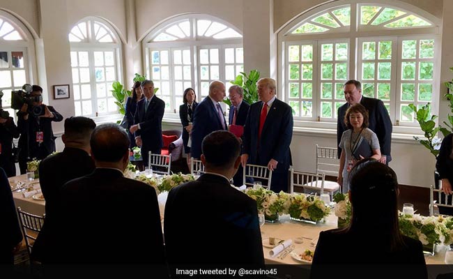 Trump-Kim Working Lunch: Here's What They Ate Over Denuclearisation Talks