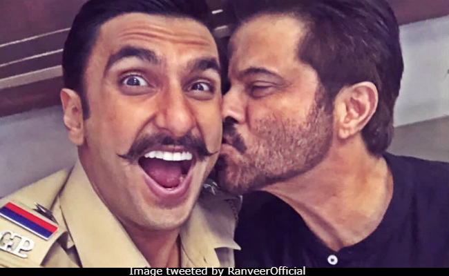 <I>Jab</i> Simmba Met Lakhan: Ranveer Singh And Anil Kapoor's Pic Is <I>Jhakaas</i> x Infinity