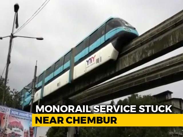 Mumbai Monorail, Back On Track After 10 Months, Hits A Snag On Day 2