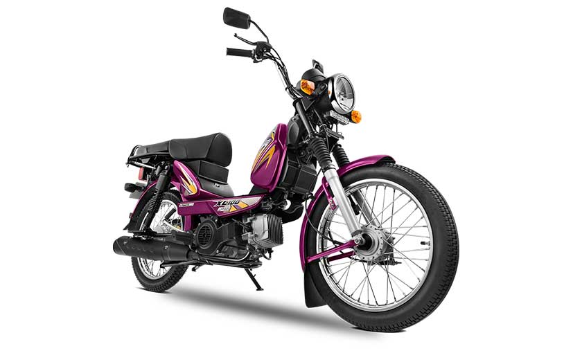 TVS XL100 Heavy Duty Introduced With New Features For 2018; Priced At Rs. 36,109
