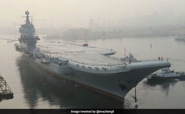 China's First Home Built Aircraft Carrier To Embark On Second Sea Trial
