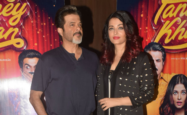 Inside <i>Fanney Khan</i> Anil Kapoor And Aishwarya Rai Bachchan's Movie Night