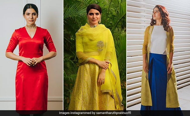 Samantha Ruth Prabhu Loves Her Share Of Bold Colours