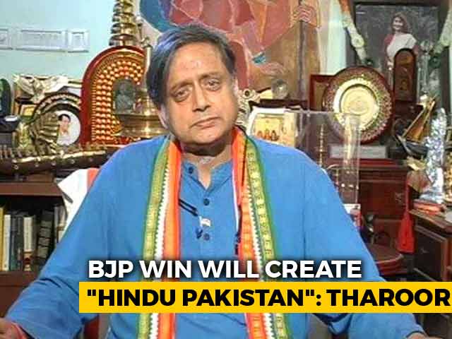 "Why Should I Apologise?": Shashi Tharoor On His "Hindu Pakistan" Comment